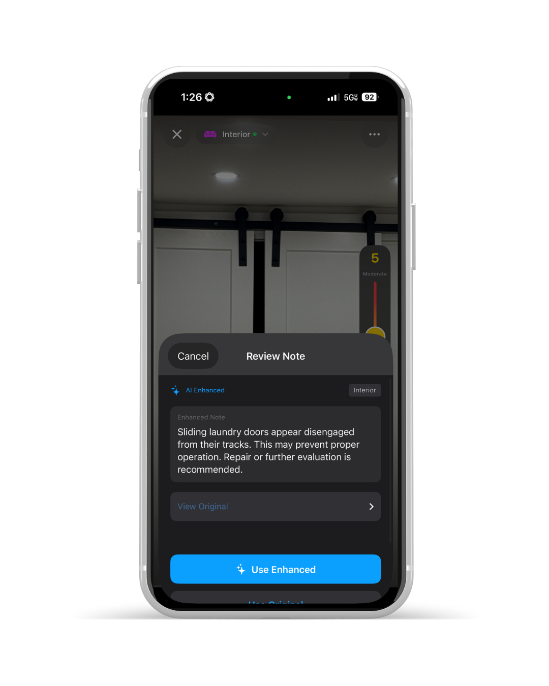 Photo Capture Screen